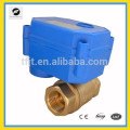 Miniature motor ball Valve with 12V, 24V ,110V ,220V for water saving bath system